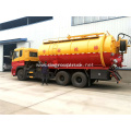 Heavy duty sewer cleaning vacuum suction truck